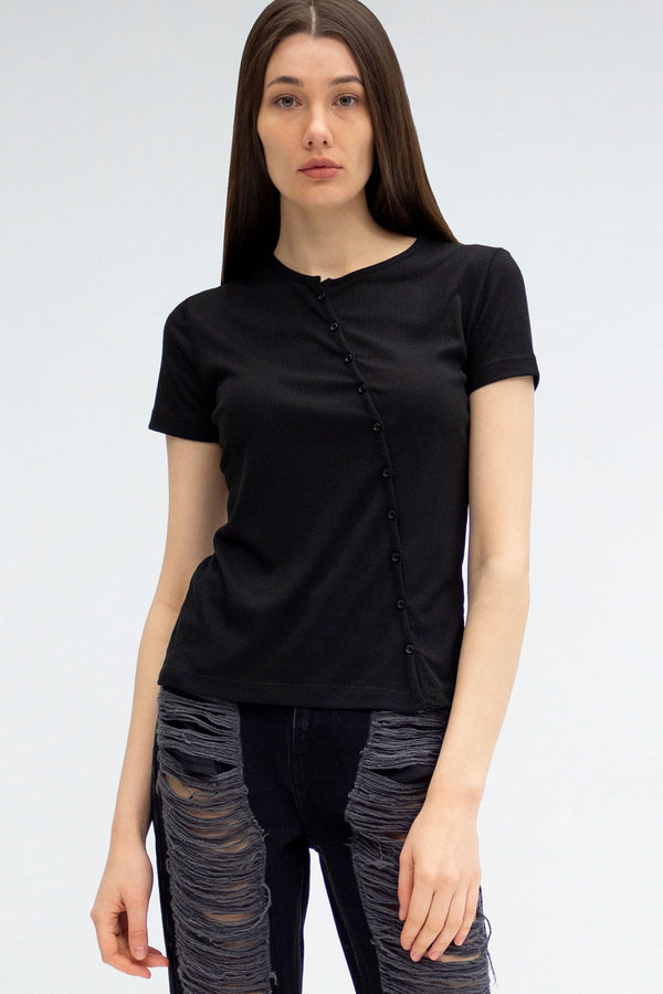 SİYAH T-SHIRT 5238