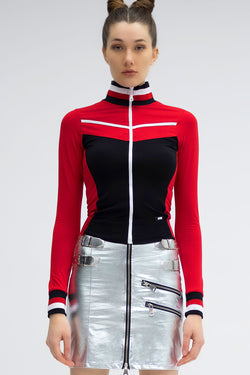 KIRMIZI SİYAH SWEATSHIRT 5416