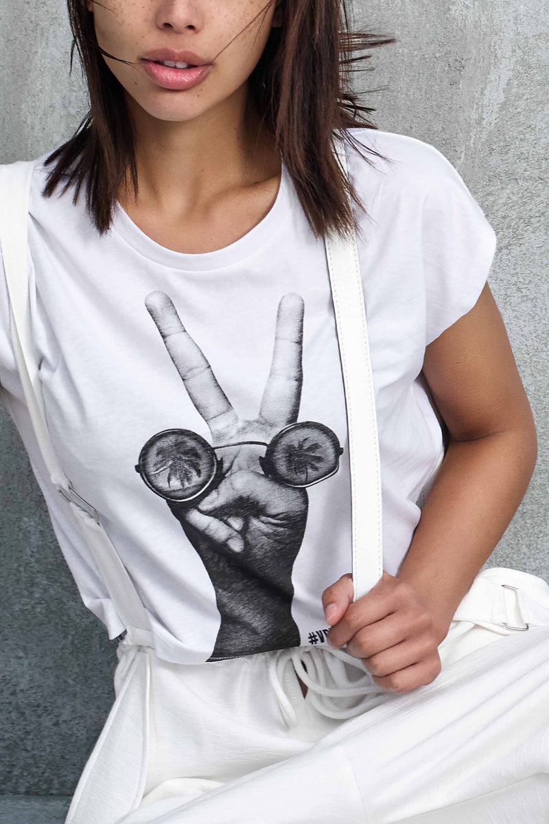 BEYAZ T-SHIRT 5468