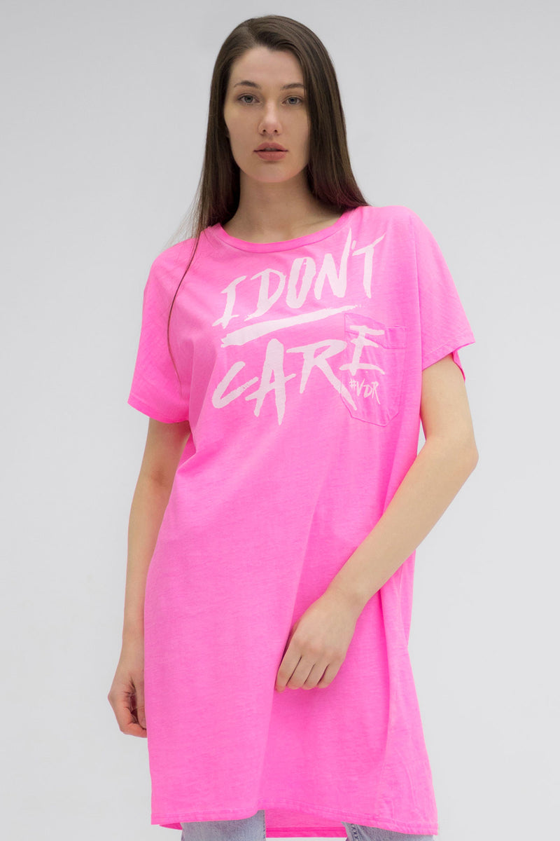 PEMBE NEON TUNİK 5480