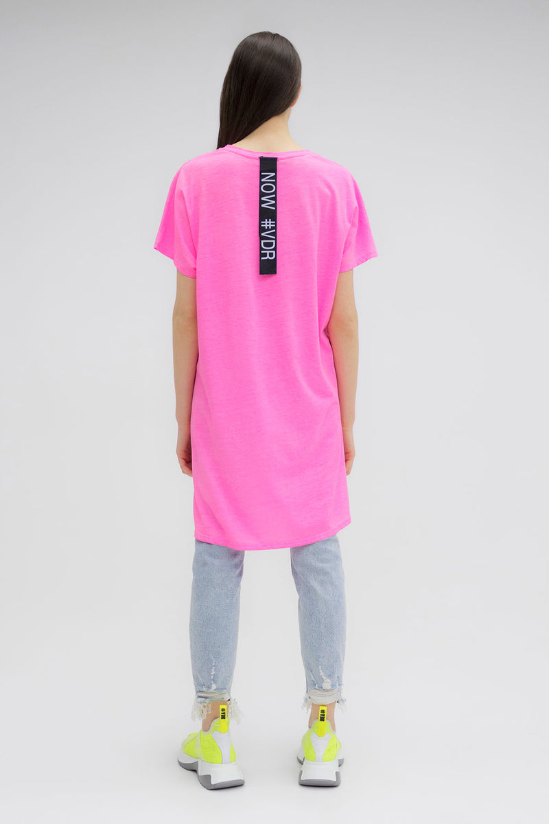 PEMBE NEON TUNİK 5480