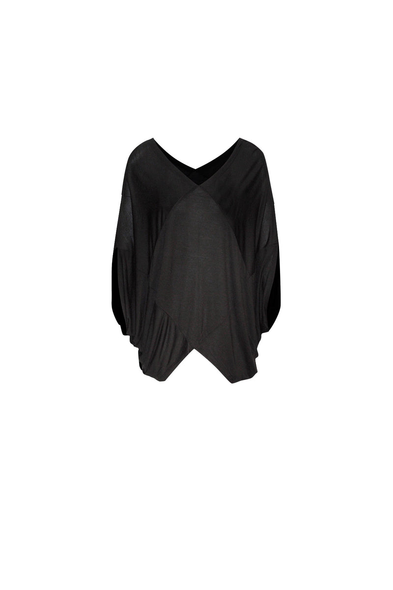 SİYAH BLUZ 5524