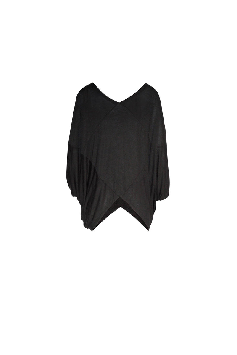 SİYAH BLUZ 5524