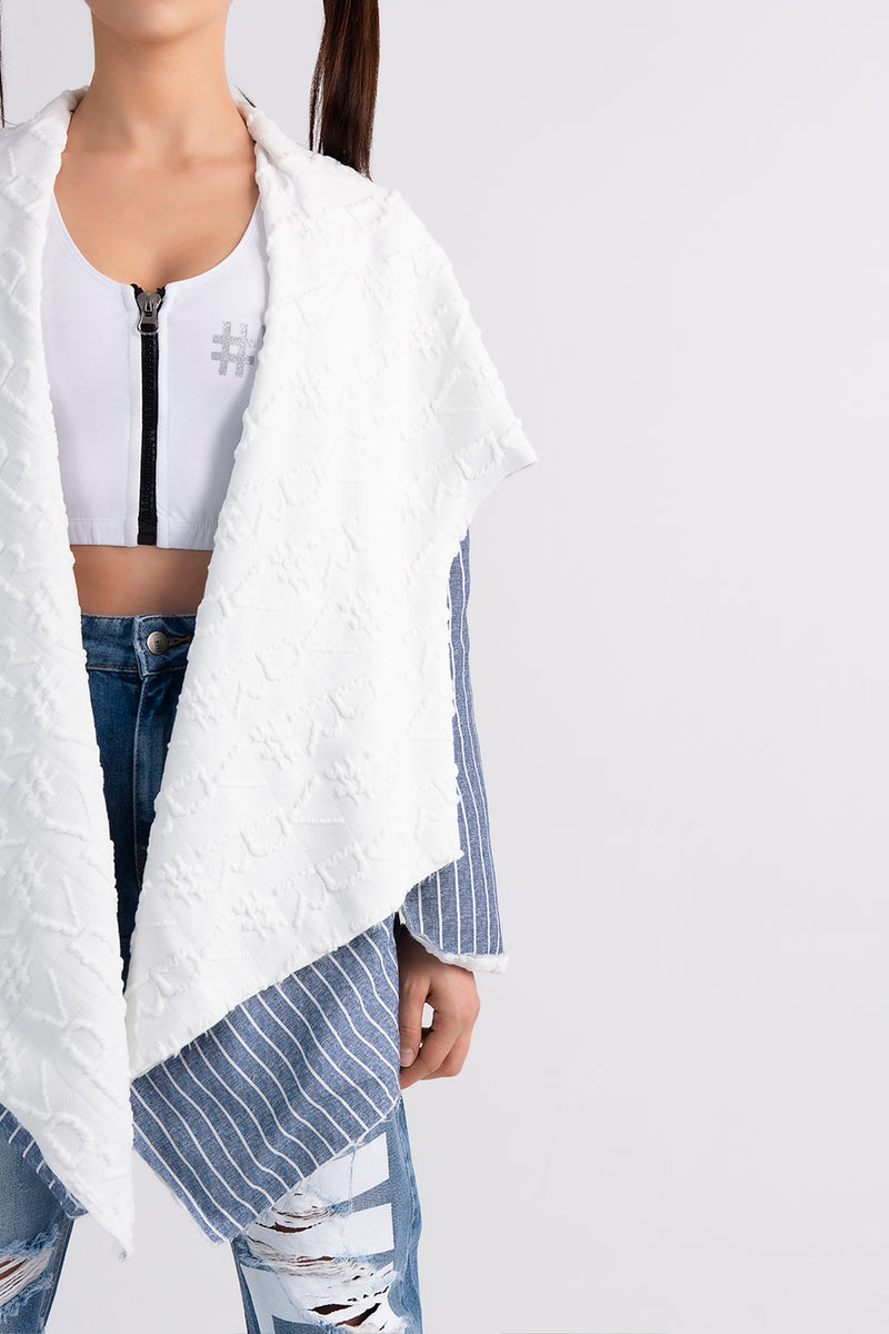 EKRU INDIGO CEKET 7050