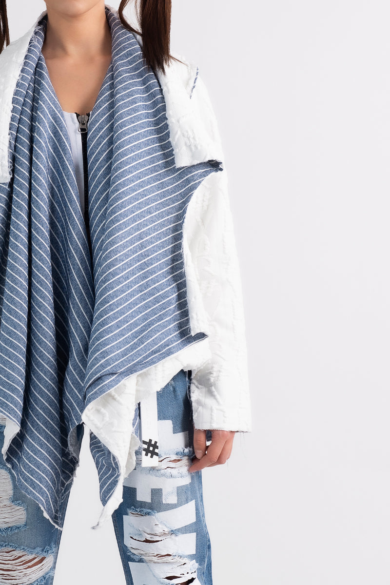 EKRU INDIGO CEKET 7050