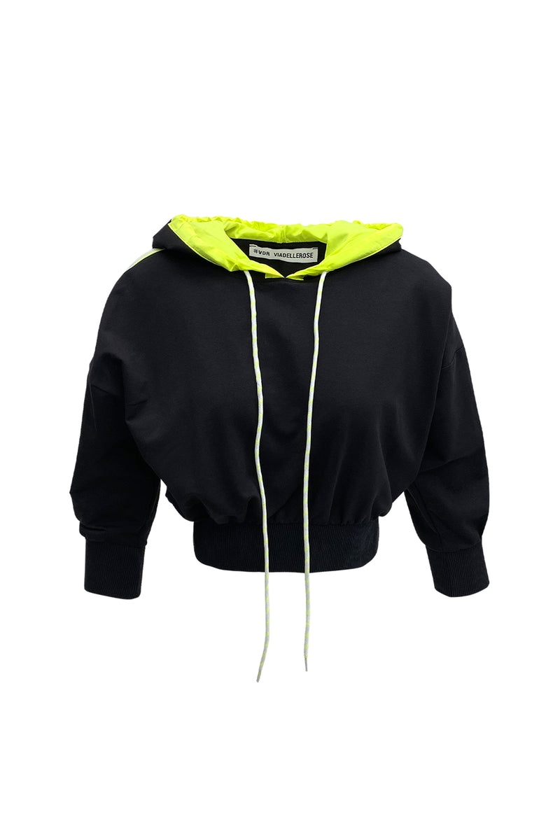 SİYAH SWEATSHIRT 7073