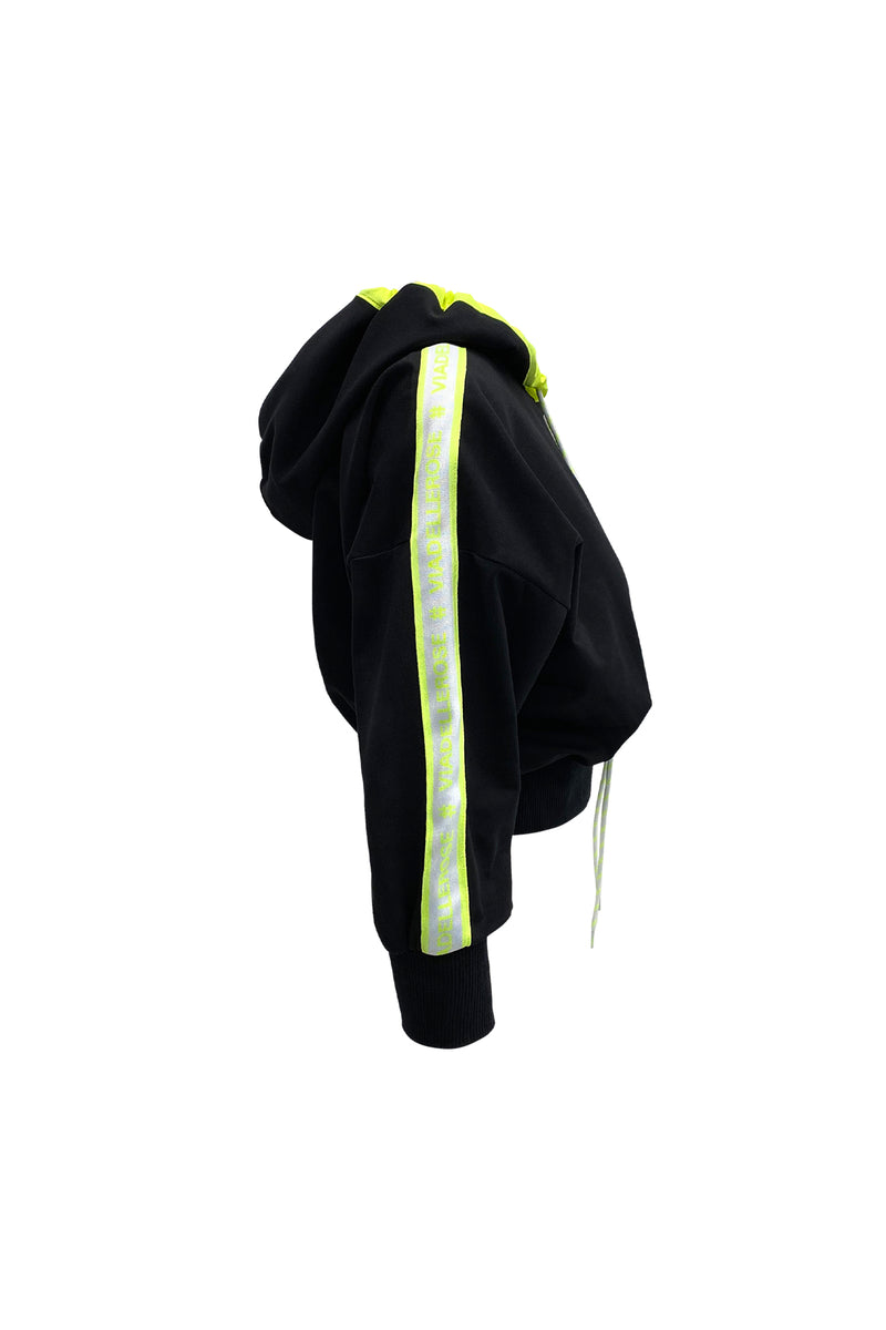 SİYAH SWEATSHIRT 7073