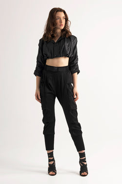 SİYAH PANTOLON 7086