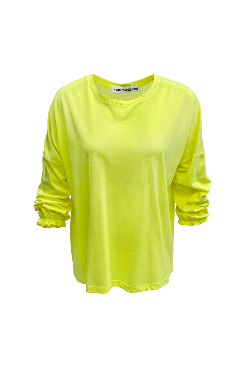 SARI UZUN T-SHIRT 7106