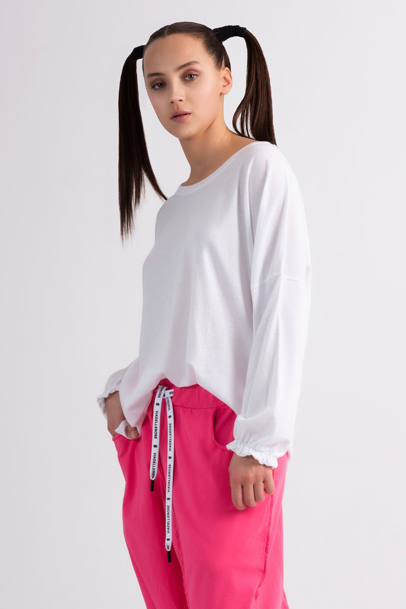 SARI UZUN T-SHIRT 7106