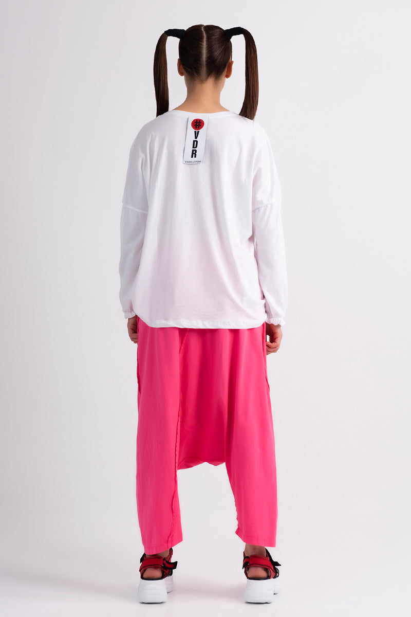 SARI UZUN T-SHIRT 7106