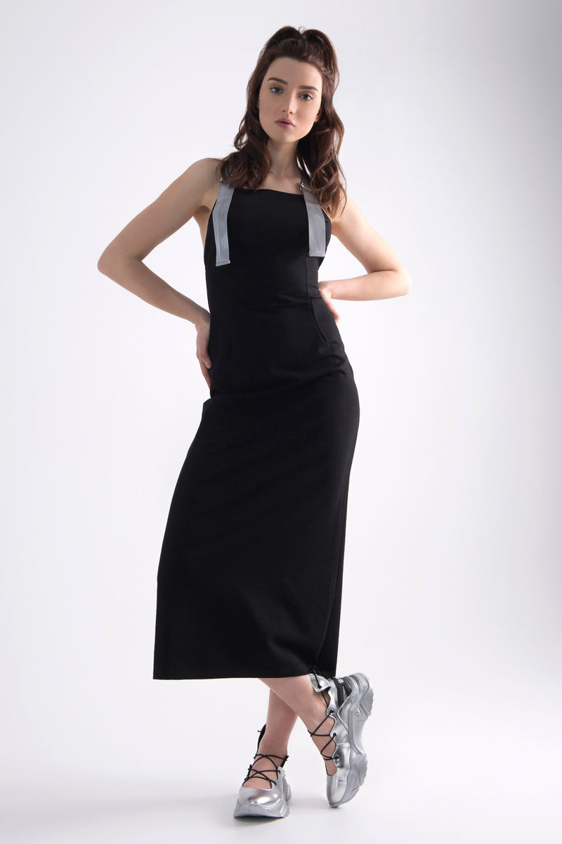TURUNCU ELBİSE 7109