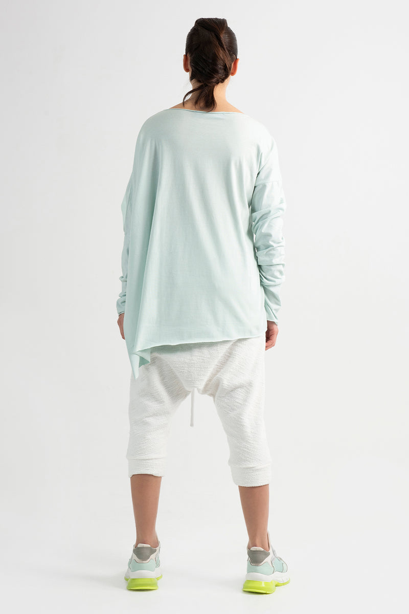 SİYAH UZUN T-SHIRT 7123
