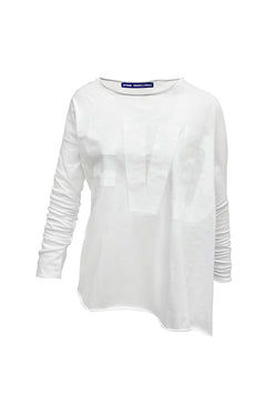 BEYAZ UZUN T-SHIRT 7123