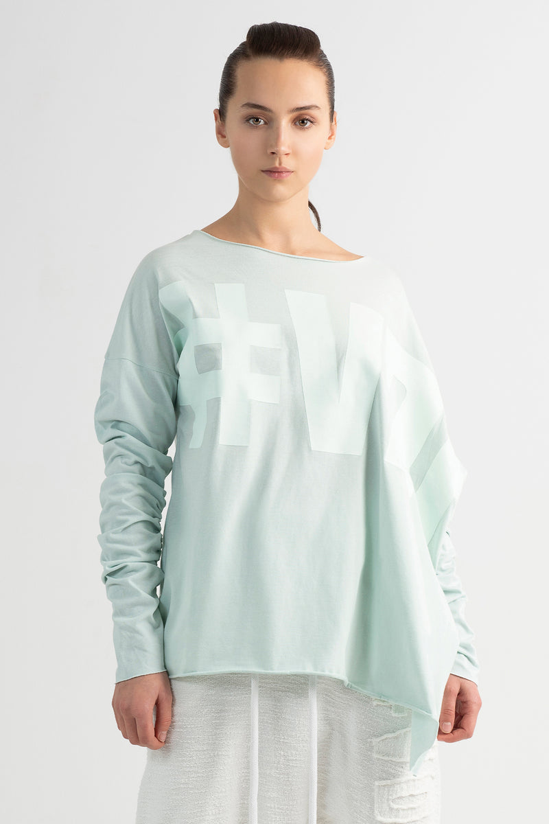 BEYAZ UZUN T-SHIRT 7123