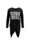 SİYAH UZUN T-SHIRT 7180