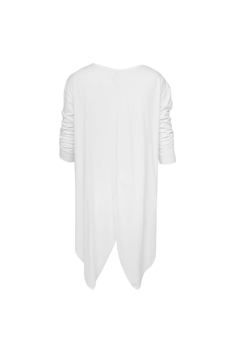 BEYAZ UZUN T-SHIRT 7180
