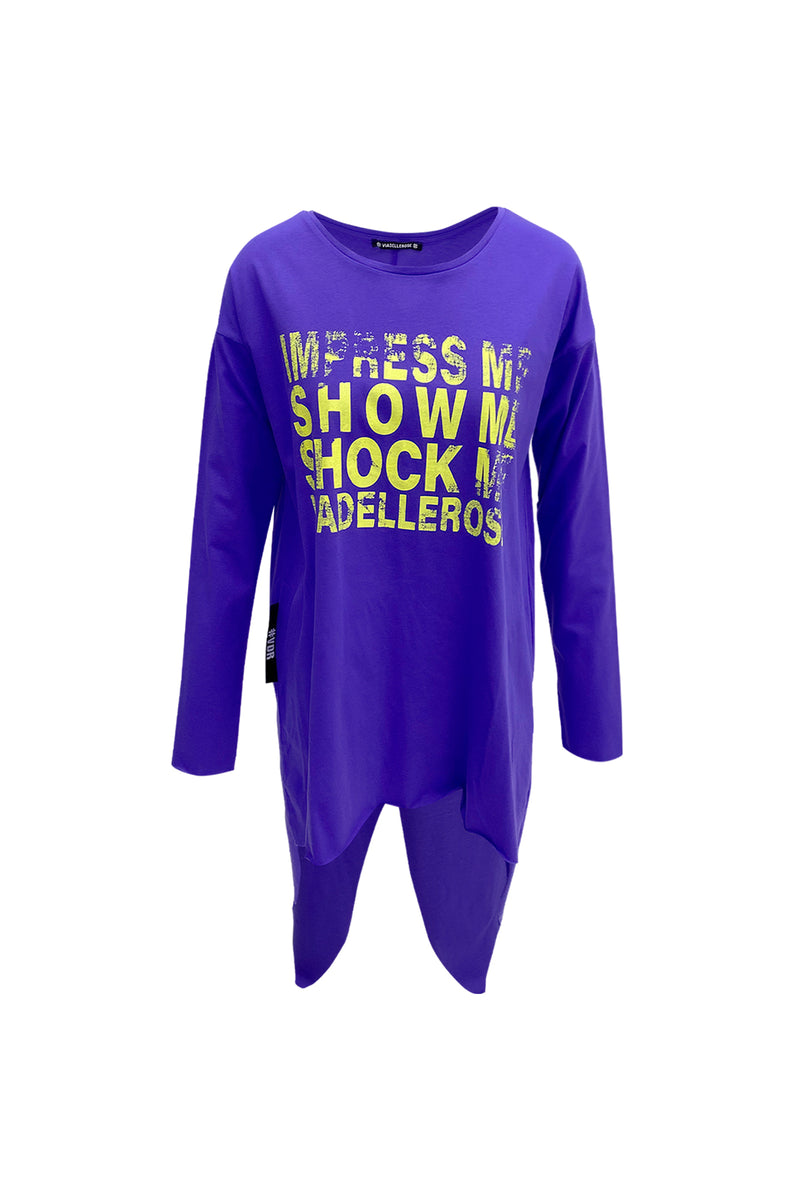 MOR UZUN T-SHIRT 7180