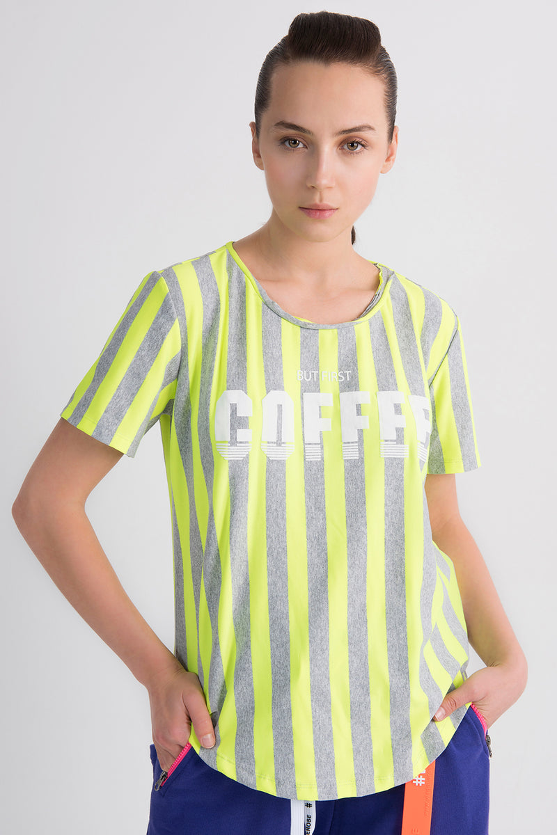 TURUNCU NEON T-SHIRT 7181