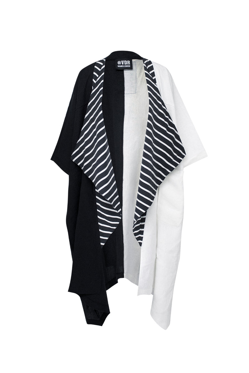 SİYAH EKRU HIRKA 7197