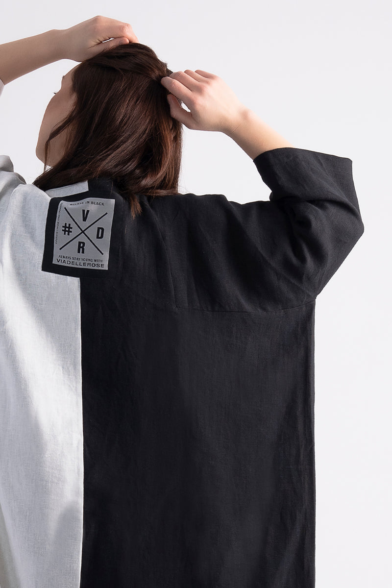 SİYAH EKRU HIRKA 7197