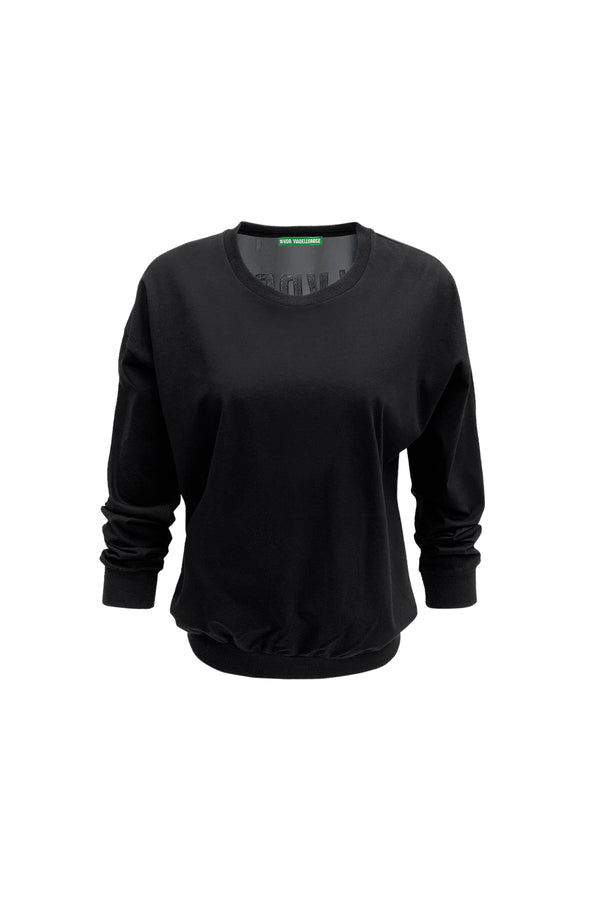 SİYAH SWEATSHIRT 7210