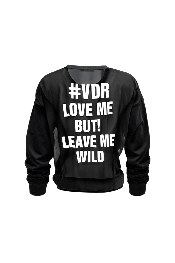 SİYAH SWEATSHIRT 7210