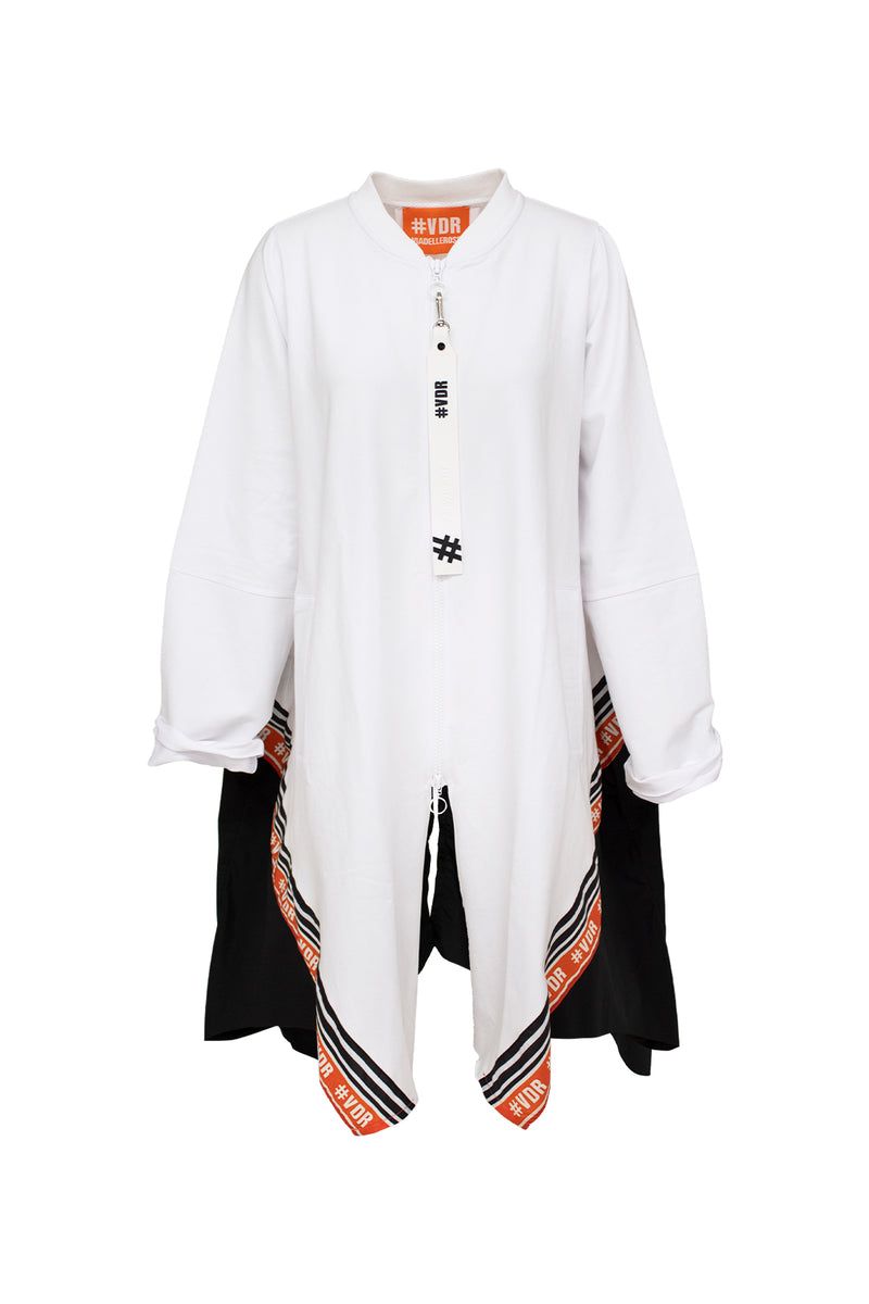 BEYAZ SİYAH SWEATSHIRT 7212