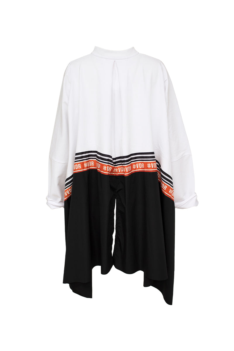 BEYAZ SİYAH SWEATSHIRT 7212