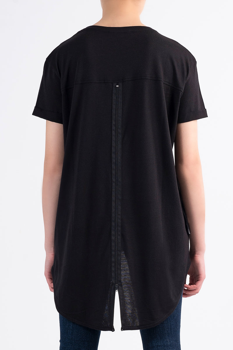 SİYAH T-SHIRT 7329