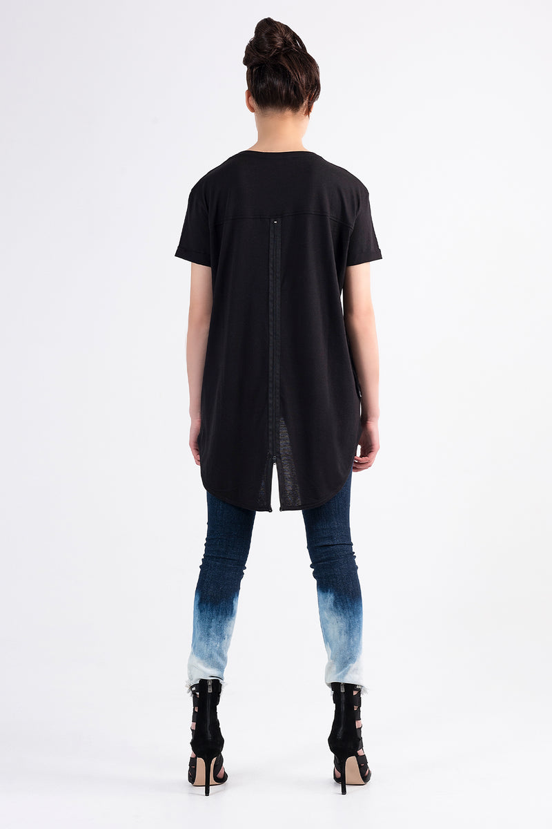 SİYAH T-SHIRT 7329