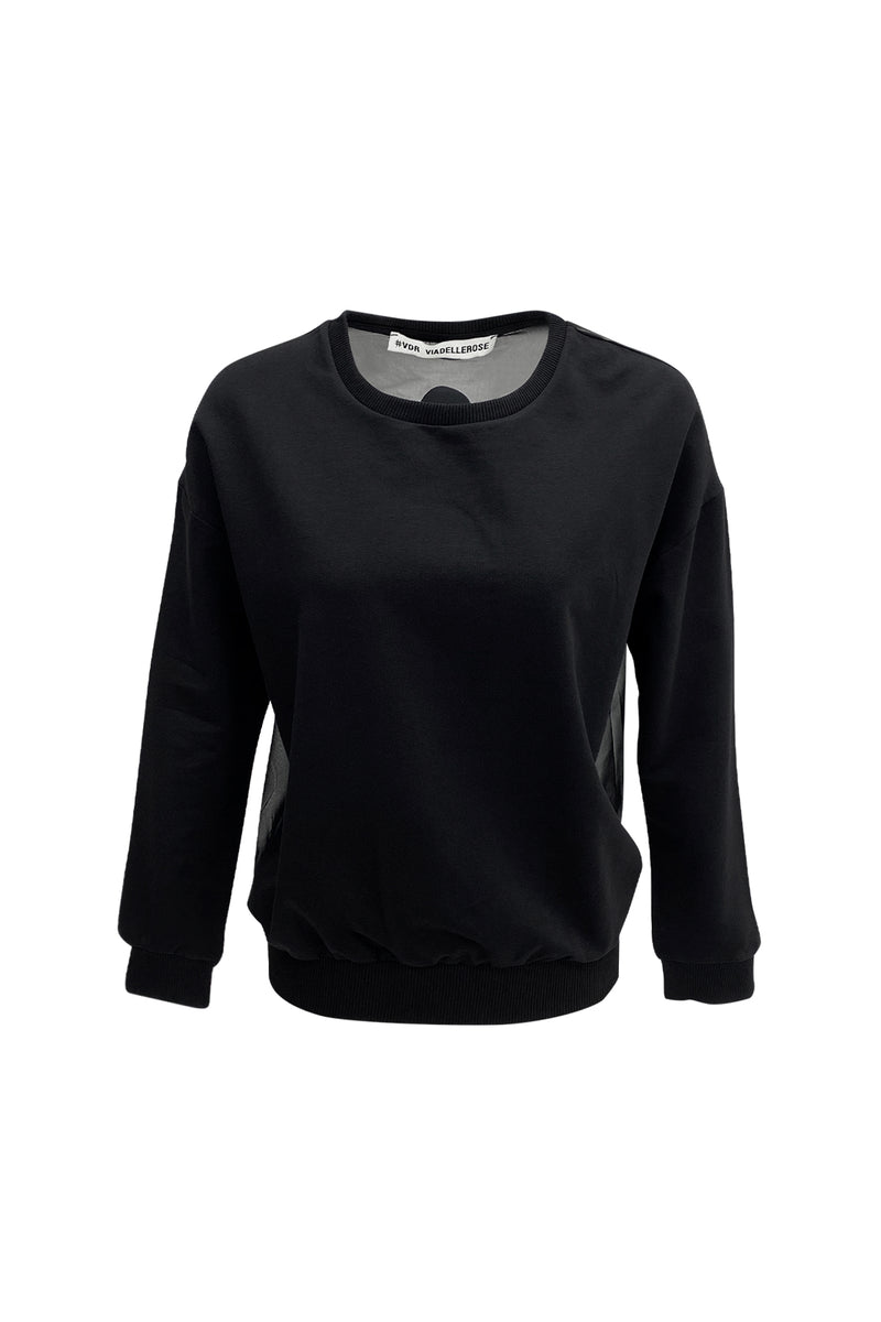 SİYAH SWEATSHIRT 7349