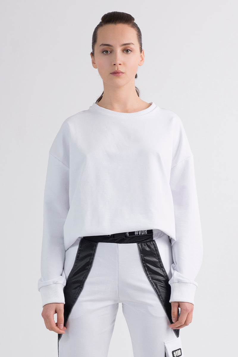 SİYAH SWEATSHIRT 7349