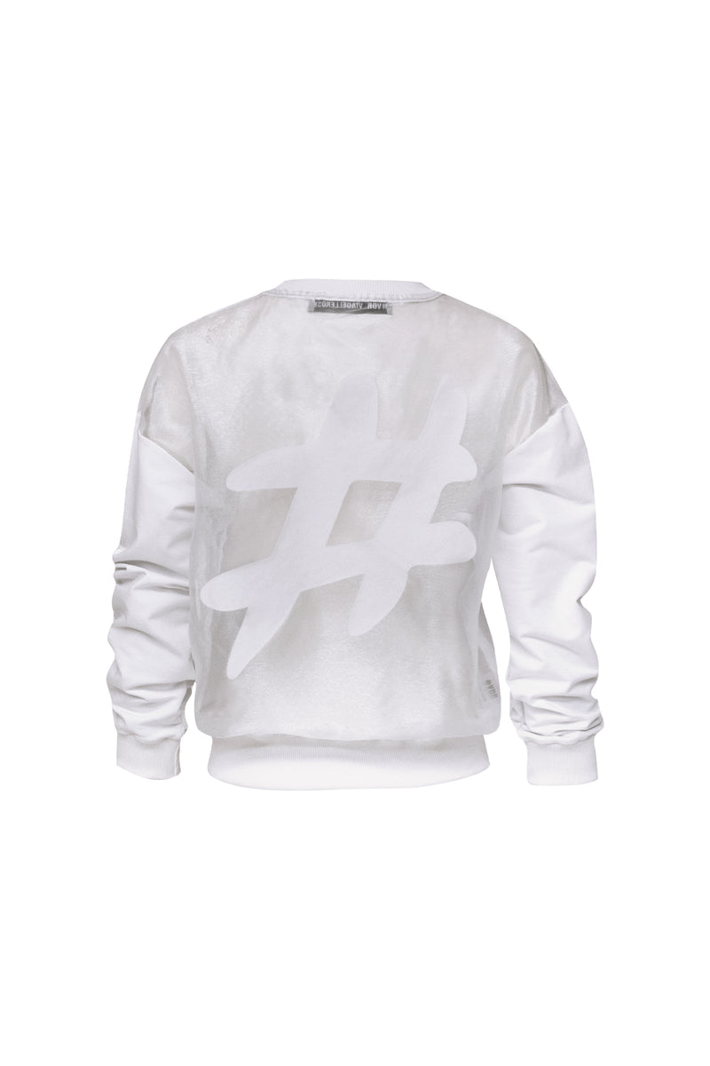 BEYAZ SWEATSHIRT 7349