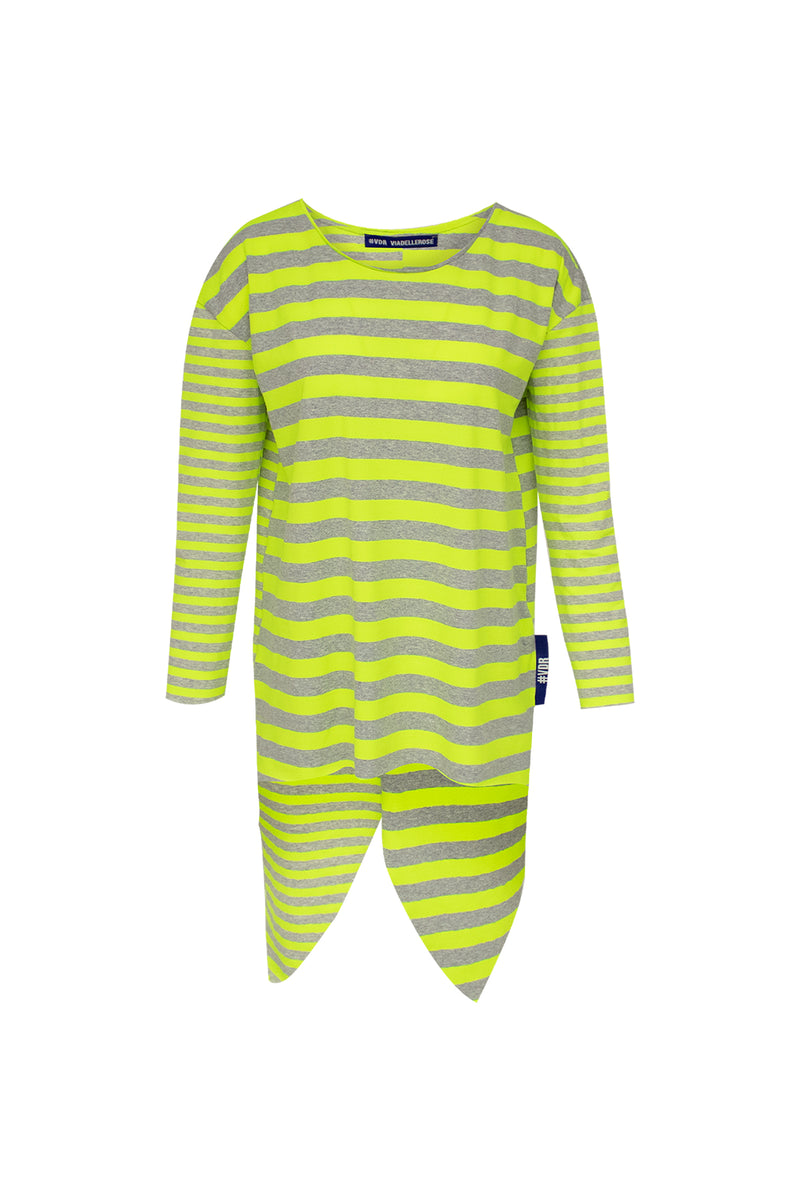 SARI NEON UZUN T-SHIRT 7359