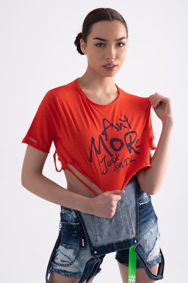 TURUNCU T-SHIRT 7382