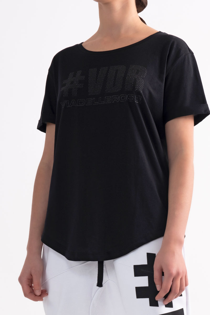 SİYAH T-SHIRT 7388