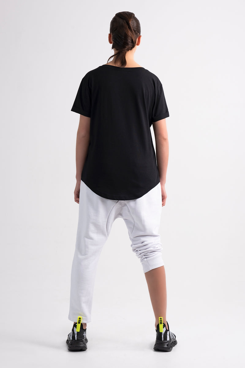 SİYAH T-SHIRT 7388