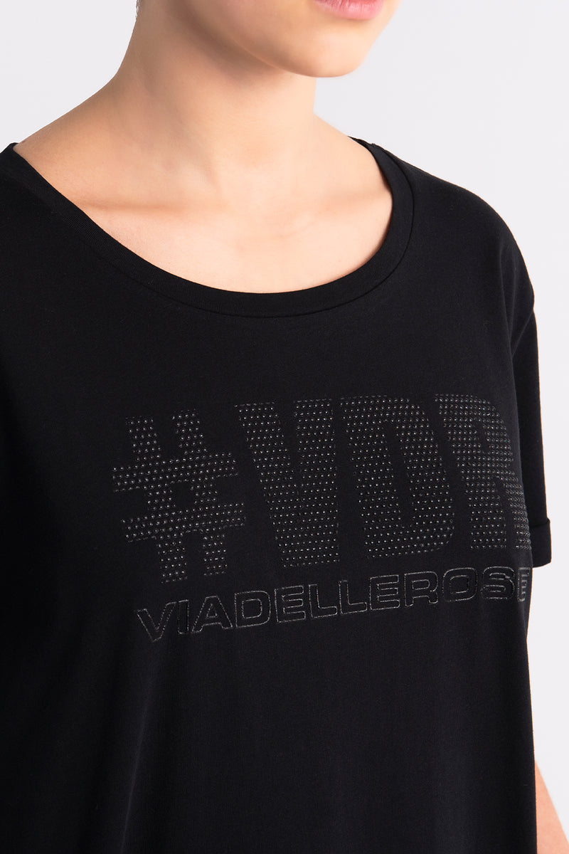 SİYAH T-SHIRT 7388