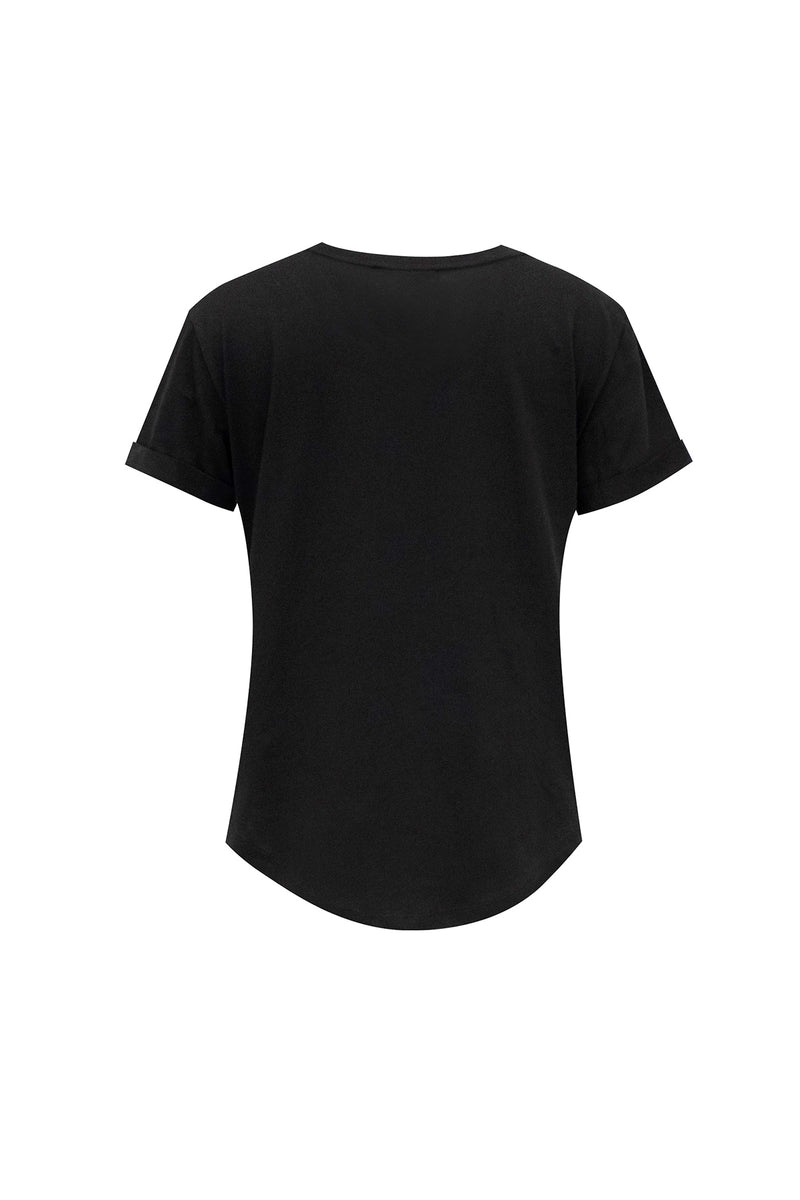 SİYAH T-SHIRT 7388