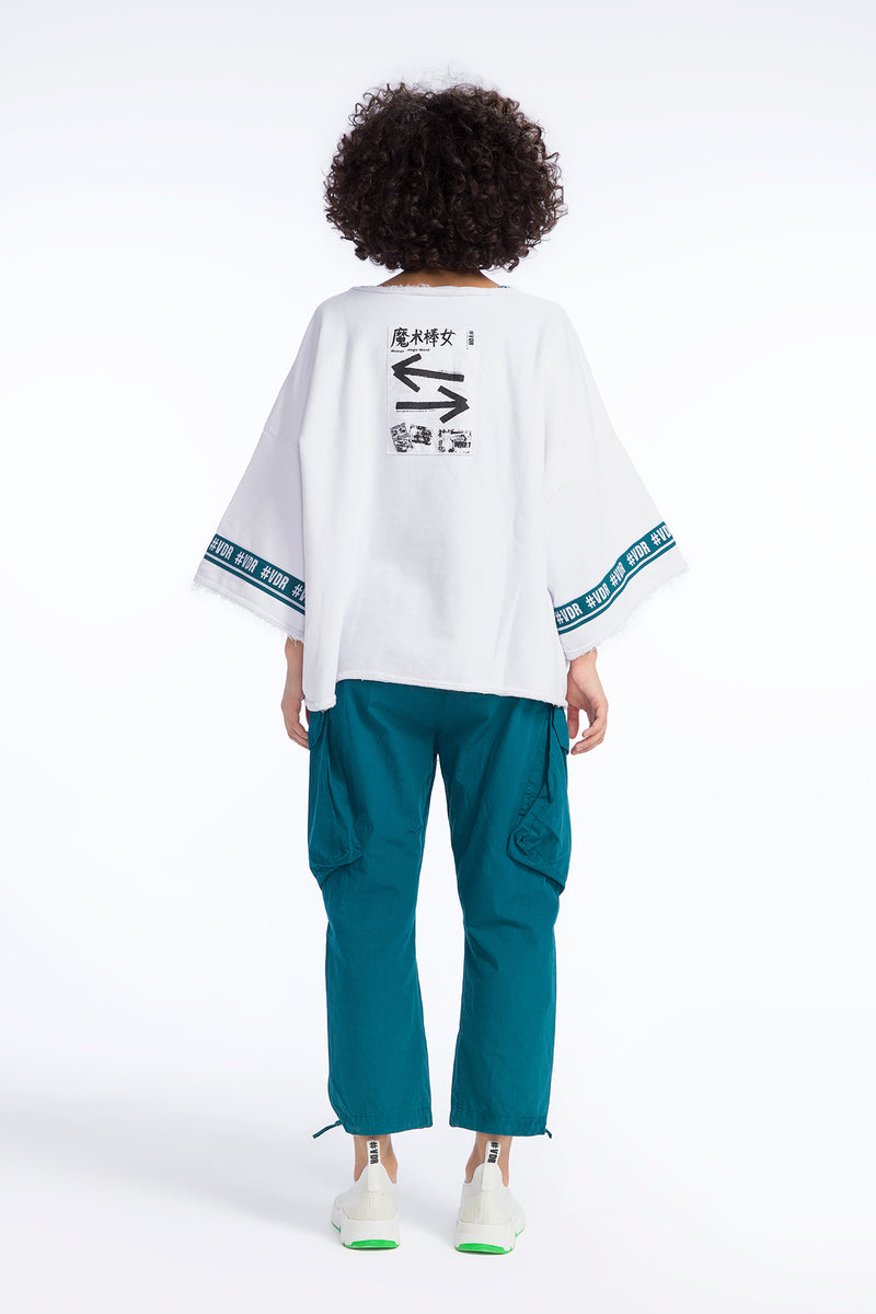 BEYAZ SWEATSHIRT 9107