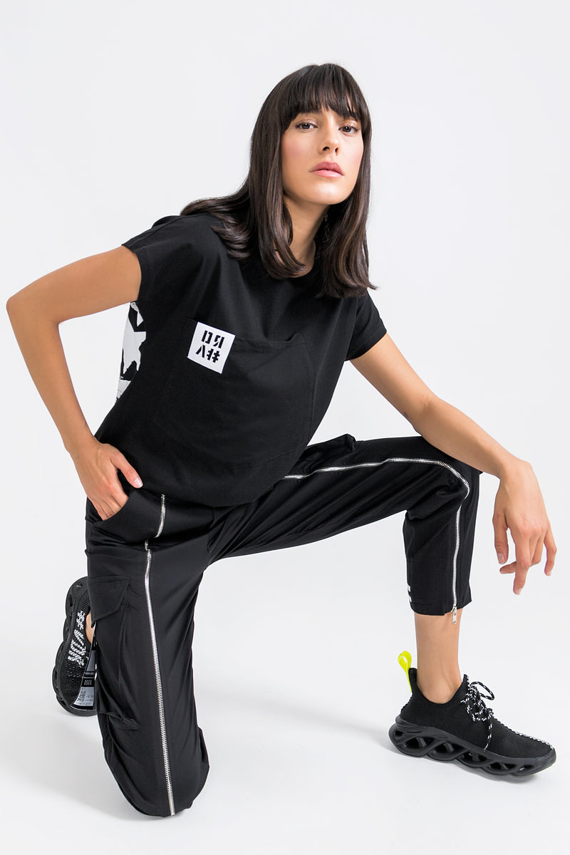 SİYAH T-SHIRT 9140