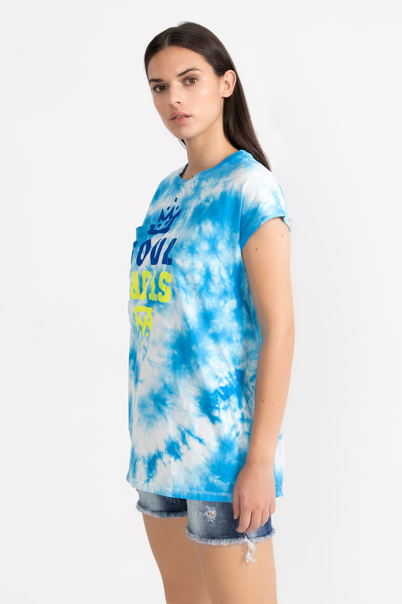 SAKS MAVİSİ T-SHIRT 9143