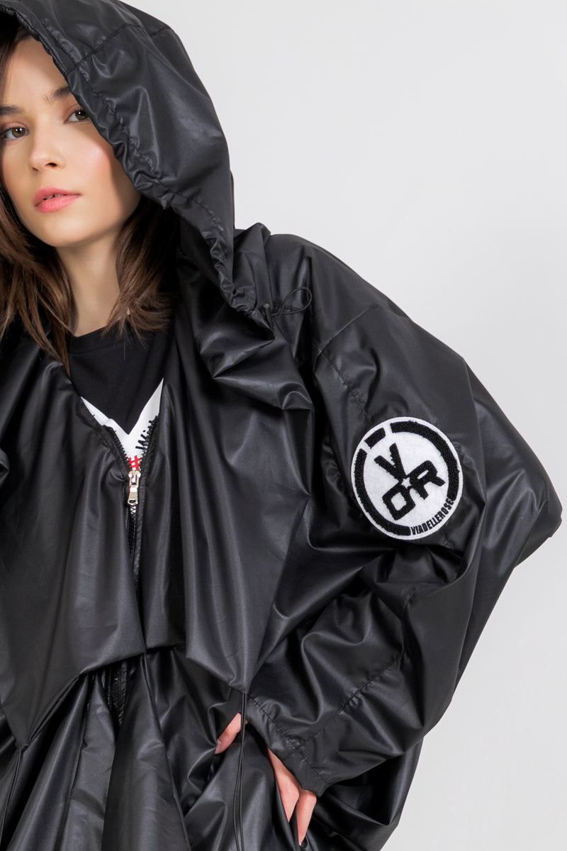 SİYAH TRENÇKOT 9177