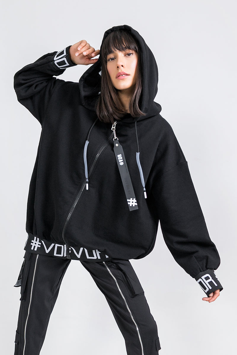 SİYAH SWEATSHIRT 9203