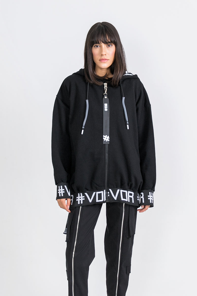 SİYAH SWEATSHIRT 9203