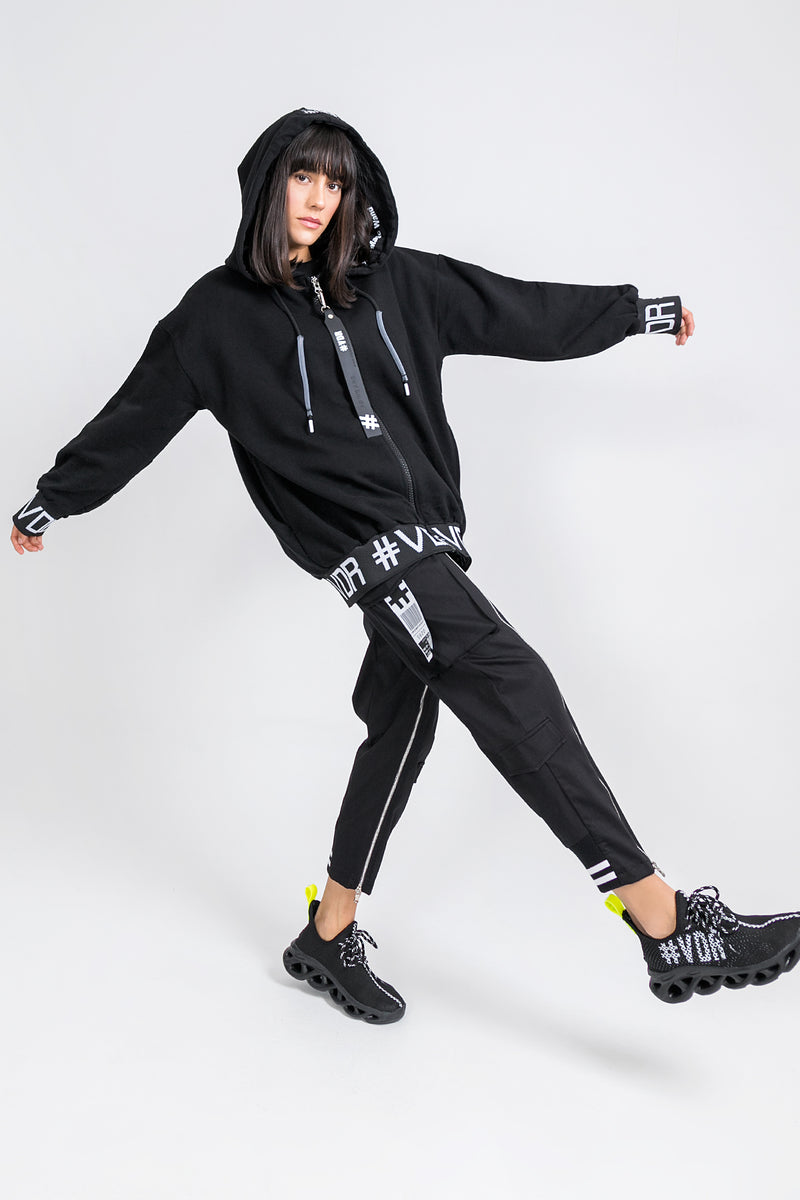 SİYAH SWEATSHIRT 9203