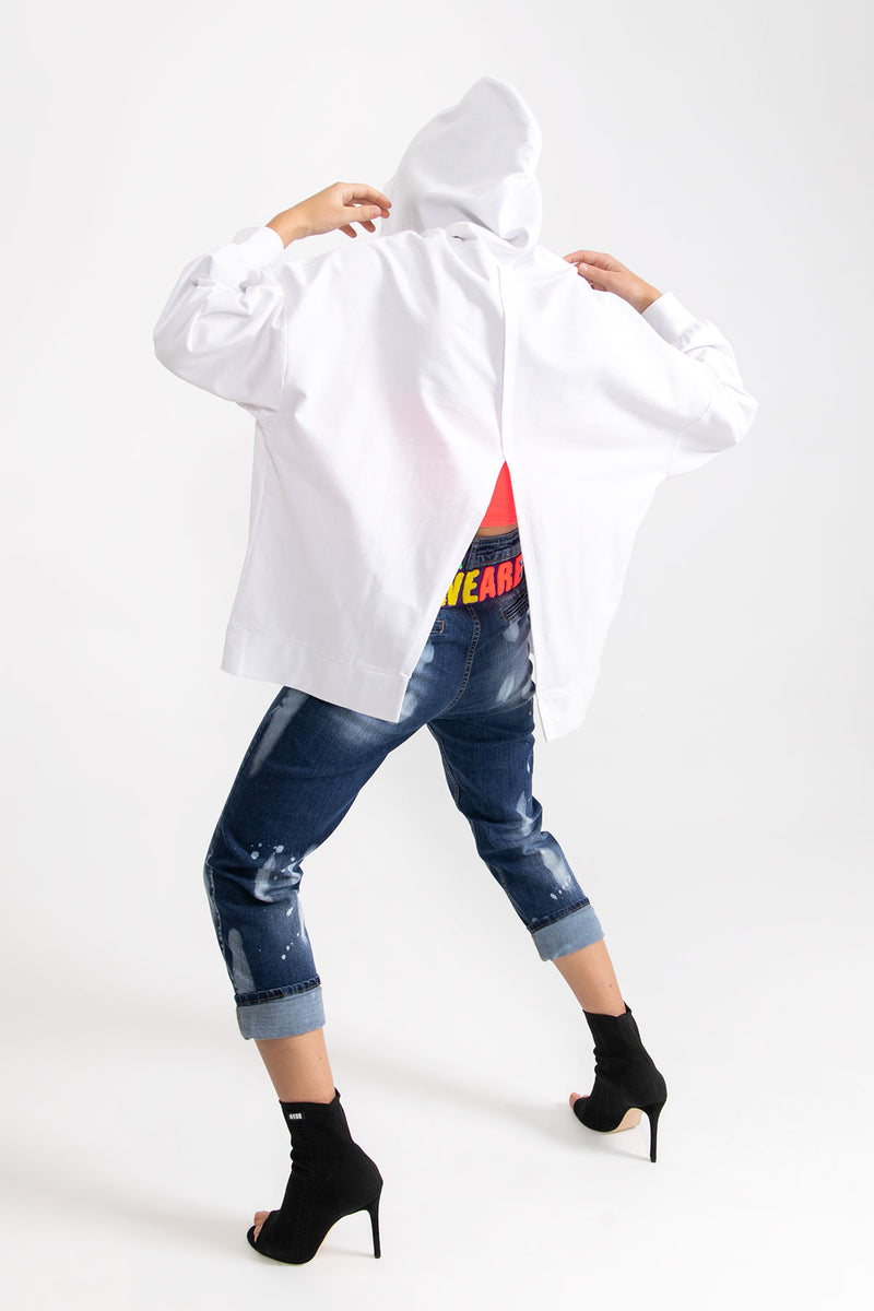 BEYAZ SWEATSHIRT 9218