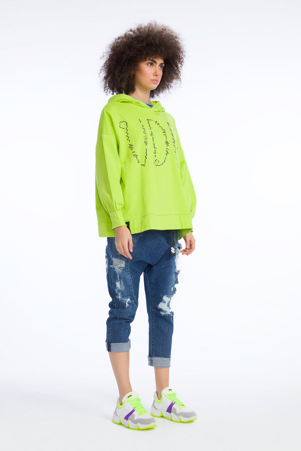 AÇIK YEŞİL SWEATSHIRT 9218