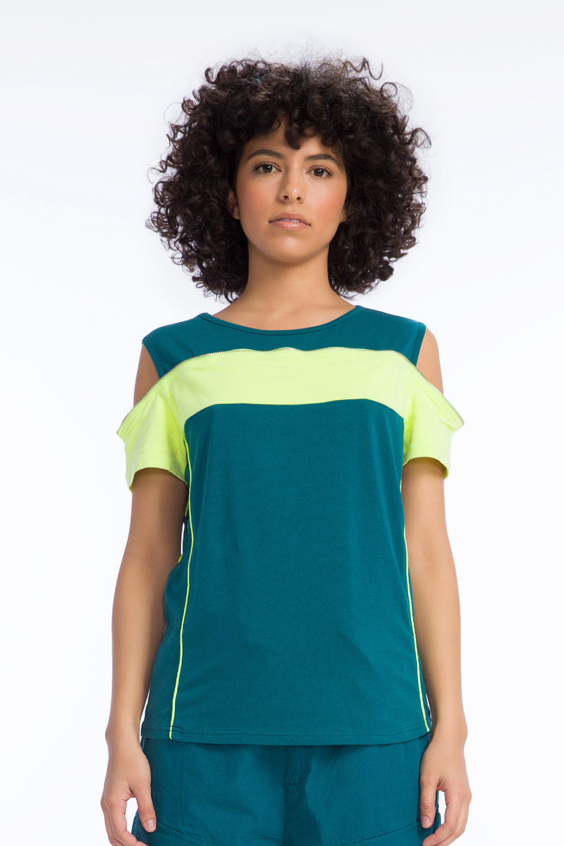 KOYU YEŞİL T-SHIRT 9322